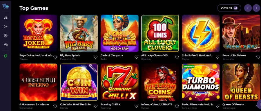 High fly bet casino bonus