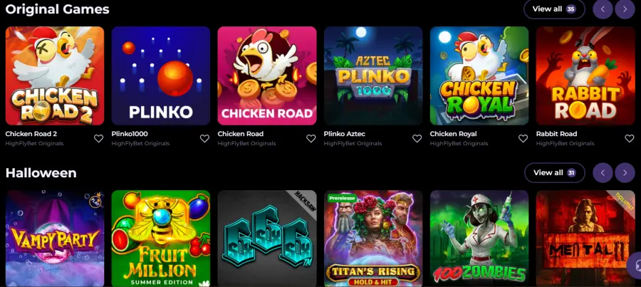 Highflybet app